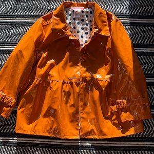 Girls Fall Rain Jacket